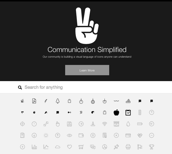 icon service for website