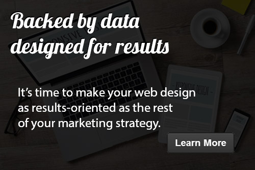 data driven web design